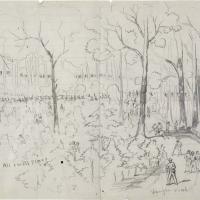 Battle in the Woods at Vaughn Road near Hatcher Creek
