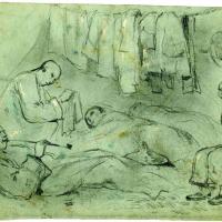 Chinese Railroad Workers’ Sleeping Quarters