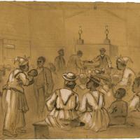 Negro Worship in the South: Taking Up the Collection
