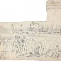 Battle of Shiloh or Pittsburg Landing, Tennessee: General McClernand’s Second Defense