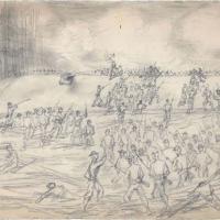 Regiment of the Eighteenth Corps Carrying a Portion of Beauregard’s Line in Front of Petersburg