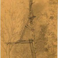 The Crows Nest Signal Stations on the James River Opposite Dutch Gap